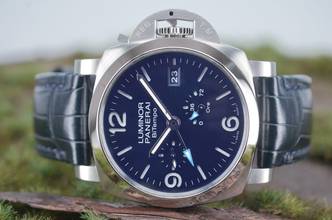 Thumbnail von Panerai Luminor 1950 44mm BiTempo GMT Power Reserve Referenz PAM 01361 </h1>