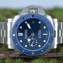 Thumbnail von Panerai Submersible 42mm Blu Notte Herrenuhr Ref. PAM02068 </h1>