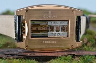 Thumbnail von Corum Golden Bridge Automatik in 18kt. Rosegold Ref. 313.165.55/0002 GL 10R </h1>
