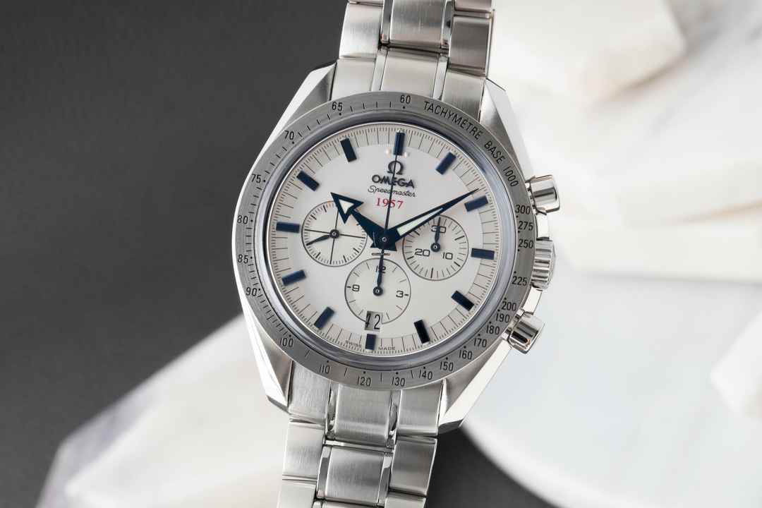  Omega Speedmaster Broad Arrow 1957 Chronograph Herren Ref 321.10.42.50.02.001 