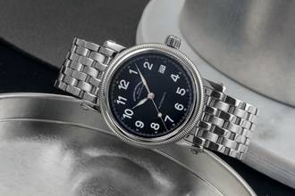 Thumbnail von Mühle 29er Stahl Automatik Herrenuhr Ref. M1-29-03.MB Box & Papiere 2024