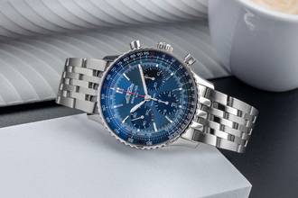 Thumbnail von Breitling Navitimer 01 Chronograph 41 Automatik Ref AB0139241C1P1 B&P