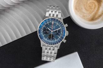 Thumbnail von Breitling Navitimer 01 Chronograph 41 Automatik Ref AB0139241C1P1 B&P