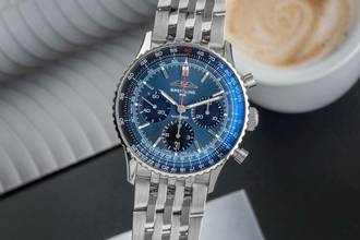 Thumbnail von Breitling Navitimer 01 Chronograph 41 Automatik Ref AB0139241C1P1 B&P