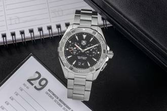 Thumbnail von TAG Heuer Aquaracer 300M Edelstahl Herrenuhr Big Date Ref. WAY111Z B&P 2016