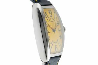Thumbnail von Franck Muller Casablanca Stahl Yellow Dial Automatik Herrenuhr Ref. 5850