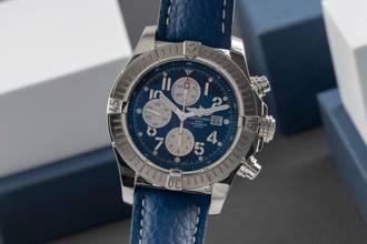 Thumbnail von Breitling Super Avenger Chronograph Edelstahl Automatik Ref. A13370