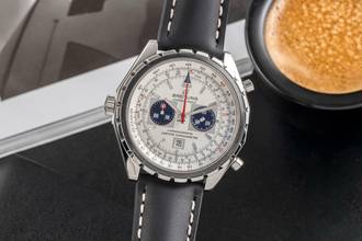 Thumbnail von Breitling Chrono-Matic Chronograph Edelstahl Automatik Herrenuhr Ref. A41360