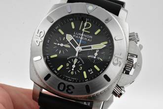 Thumbnail von Panerai Luminor Submersible 1000m 47mm Chronograph PAM 187 Limited Edition </h1>
