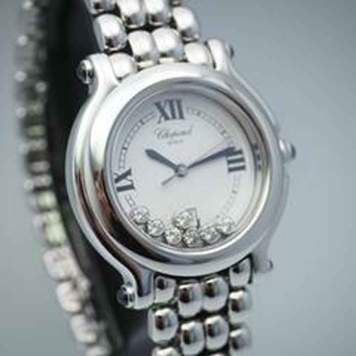  Chopard Happy Sport 7 Diamonds Stahl/Stahl 32mm </h1> 