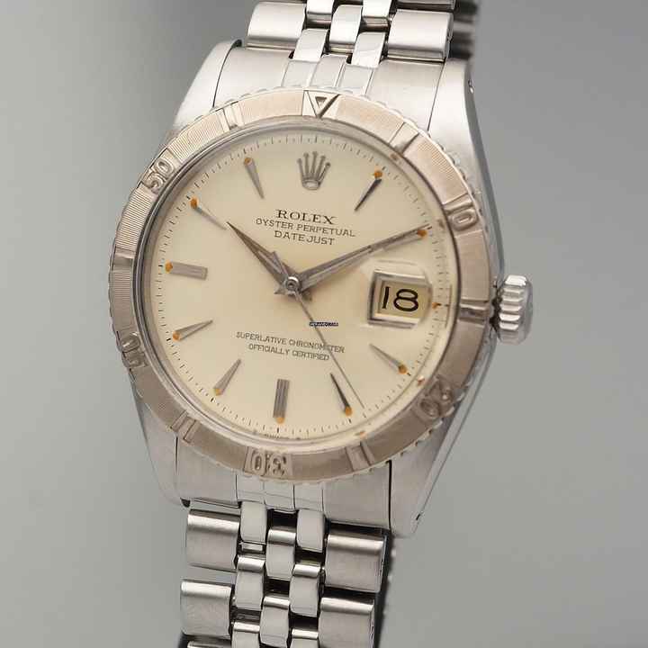  Rolex Datejust Turn-O-Graph 36 Turnograph Thunderbird 6609 Stahl/Jubilee orig.Box 