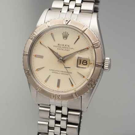  Rolex Datejust Turn-O-Graph 36 Turnograph Thunderbird 6609 Stahl/Jubilee orig.Box 