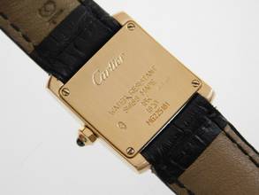 Thumbnail von Cartier Tank Française Lady 18 Karat Gelbgold mit Original Box und Schließe