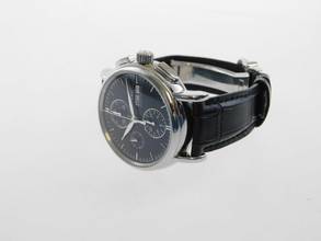 Thumbnail von IWC Portofino Chronograph Edelstahl Tag / Datum mit Papieren und Faltschließe