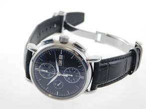 Thumbnail von IWC Portofino Chronograph Edelstahl Tag / Datum mit Papieren und Faltschließe