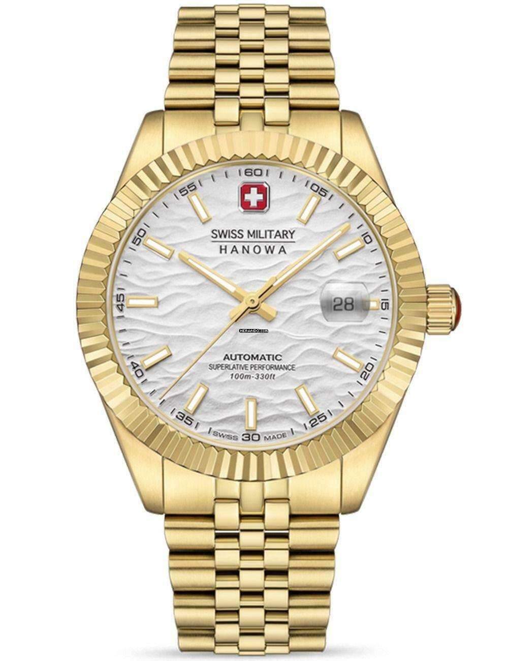  Swiss Military Hanowa SMWGL0005410 Herrenuhr Master Diligenter Automatik 41mm 10ATM 