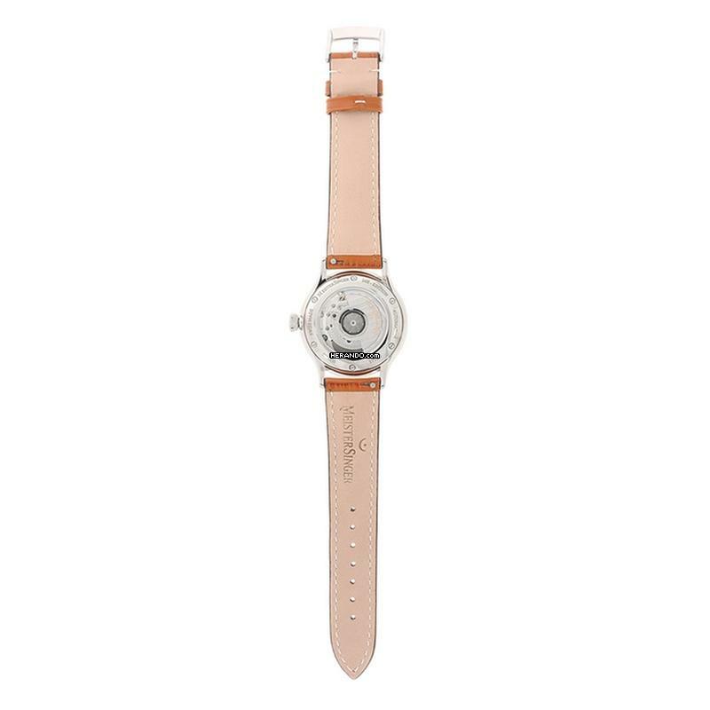 Thumbnail von Meistersinger Edition 24H Herrenuhr Automatik - Sonnenschliff Stahlblau mit Gold ED-PM99-24H