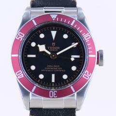 Tudor Black Bay Top Heritage Red Cool Faded 2021 No-Date B+P Diver </h1>