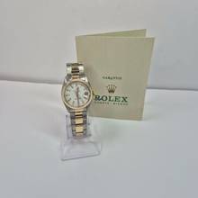 Thumbnail von Rolex Datejust 31 Ouro Branco & Aço 31mm Vintage Automático Completo