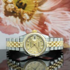  Rolex Lady-Datejust Stahl/Gold Ref :179173 Rolex Box von 2006 </h1> 