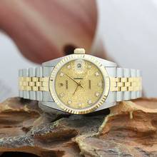 Thumbnail von Rolex Datejust 31 Medium Stahl/Gold Ref: 68273 Box von 1993 </h1>