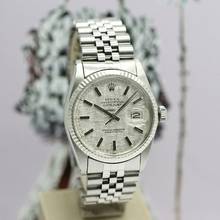 Thumbnail von Rolex Datejust 36 Stahl/WG Lünette Ref: 16014 von 1980 </h1>