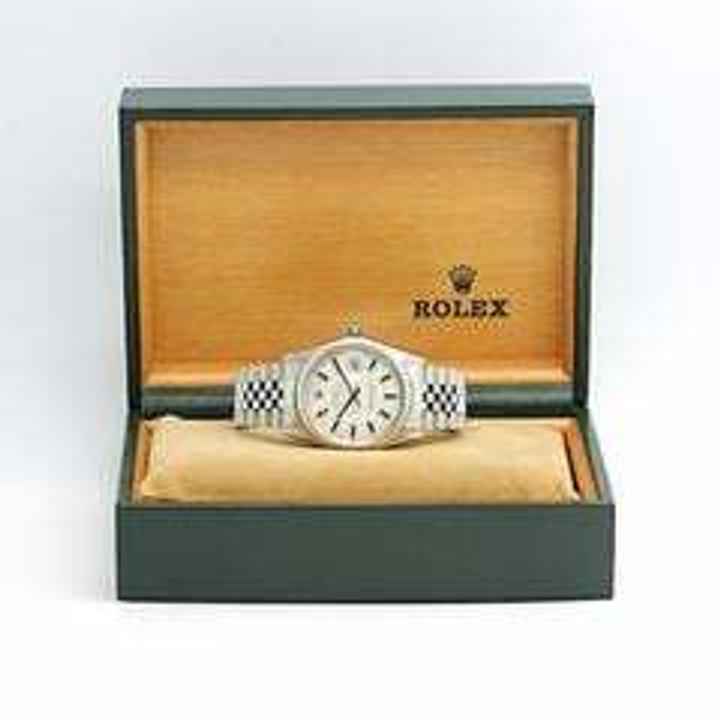  Rolex Datejust 36 Stahl/WG Lünette Ref: 16014 von 1980 </h1> 