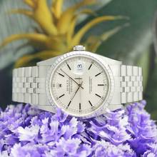 Thumbnail von Rolex Datejust 36 Stahl Ref :16220 Rolex Box von 2001 </h1>