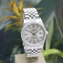 Thumbnail von Rolex Datejust 36 Stahl Ref :16220 Rolex Box von 2001 </h1>