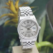 Thumbnail von Rolex Datejust 36 Stahl Ref :16220 Rolex Box von 2001 </h1>