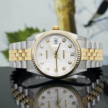 Thumbnail von Rolex Datejust 36 Stahl/Gold Ref :16233 Rolex Box & Papiere von 2002 </h1>