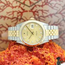 Thumbnail von Rolex Datejust 36 Stahl/Gold Ref :16233 Rolex Box & Papiere von 2001 </h1>