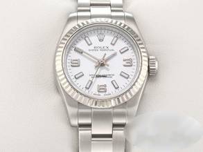 Thumbnail von Rolex Oyster Perpetual 26 Lady Oyster Perpetual 176234 2010 Edelstahl Weissgold 750 Automatik Stahl Damenuhr Stainless Steel 18kt White Gold Oyster-band Chronometer </h1>