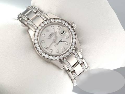  Rolex Lady-Datejust Pearlmaster 29 80299 2014 Lc100 Weissgold 750 Diamanten Automatik Lady 18kt White Gold Chronometer Oyster </h1> 