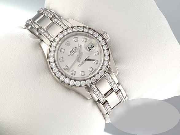  Rolex Lady-Datejust Pearlmaster 29 80299 2014 Lc100 Weissgold 750 Diamanten Automatik Lady 18kt White Gold Chronometer Oyster </h1> 