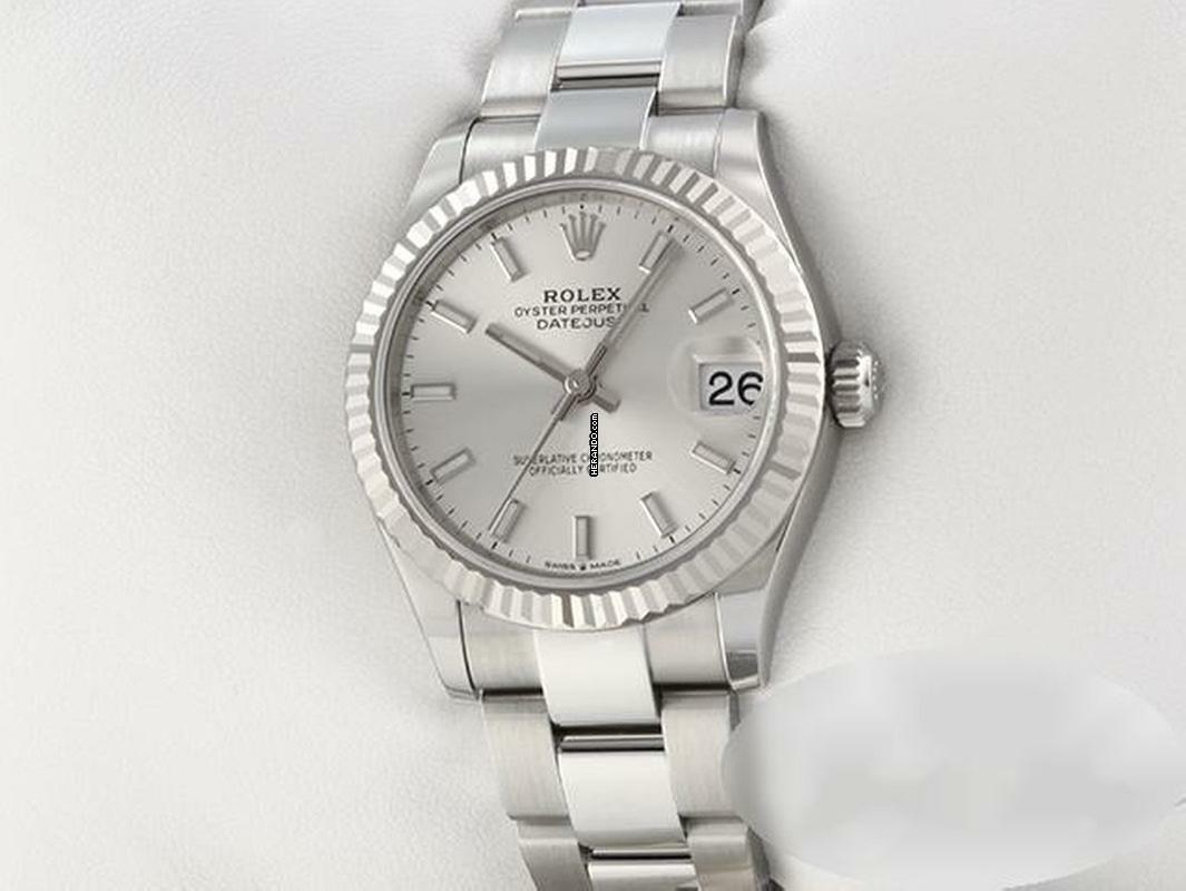Thumbnail von Rolex Datejust 31 31mm 278274 2025 Stahl Weissgold 750 Automatik Stainless Steel 18kt White Gold Oyster-band Chronometer </h1>