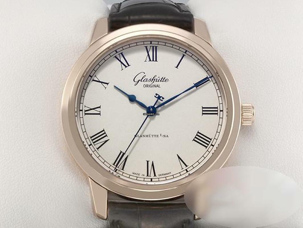 Glashütte Original Senator Automatik Rosegold 750 1-39-59-01-05-04 2013 Automatik 18kt Rose Gold </h1>