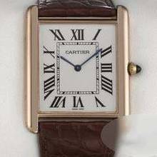 Thumbnail von Cartier Tank Louis Cartier Xl Rosegold 750 2016 W1560017 Handaufzug 18kt Rose Gold </h1>