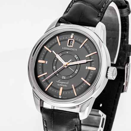  Longines Conquest Heritage 38 Heritage Central Power Reserve – L1.648.4.62.2 – NEW – 07/2025 Full Set 