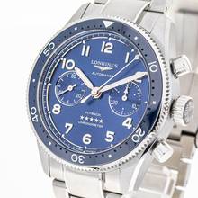 Thumbnail von Longines Spirit 42 Flyback Chronograph Blue Automatic – L38214936 – NEW & Unworn – 07/2025 Full Set