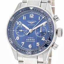 Thumbnail von Longines Spirit 42 Flyback Chronograph Blue Automatic – L38214936 – NEW & Unworn – 07/2025 Full Set