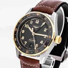 Thumbnail von Longines Spirit Zulu Time 39 mm Steel Gold – L3.802.5.53.2 – NEW – 07/2025 Full Set