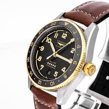 Thumbnail von Longines Spirit Zulu Time 39 mm Steel Gold – L3.802.5.53.2 – NEW – 07/2025 Full Set