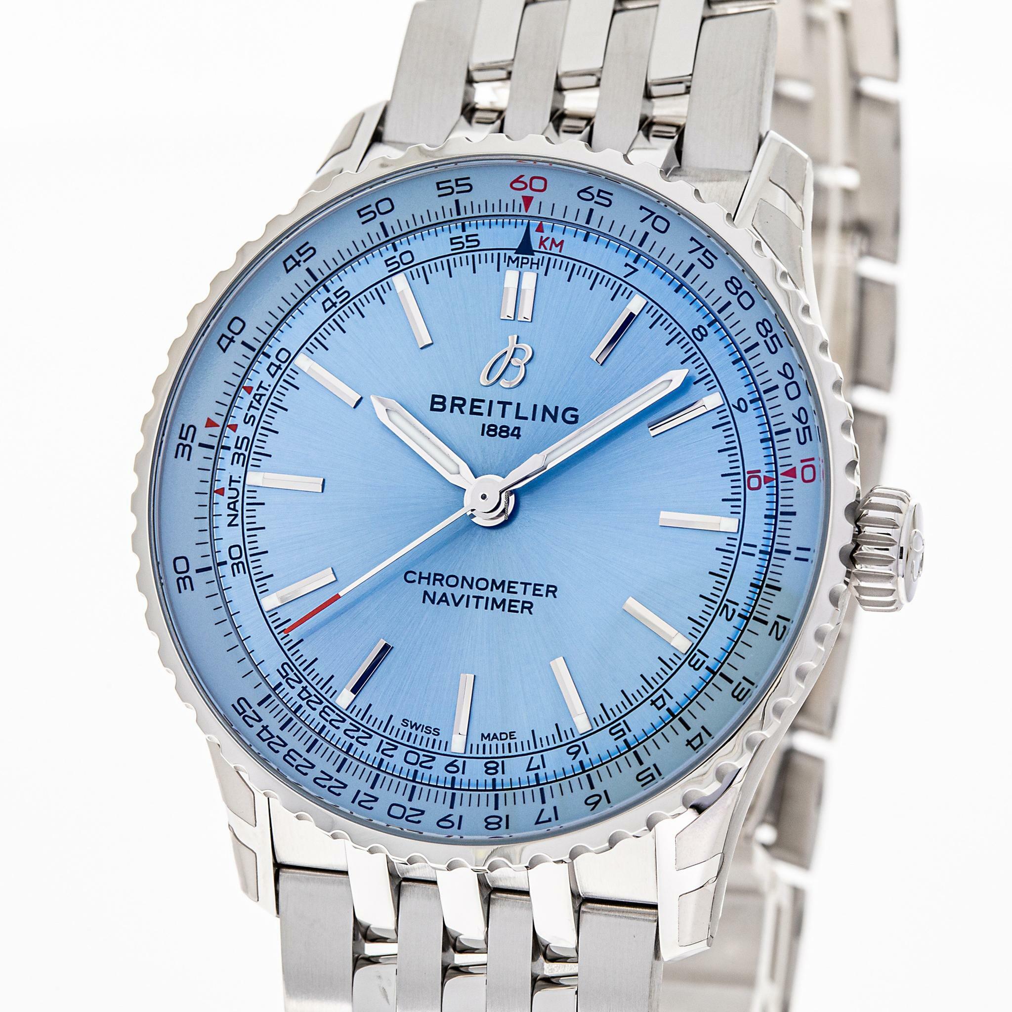 Thumbnail von Breitling Navitimer Automatic 41 Blue – A17329171C1A1 – NEW & UNWORN – 07/2025 Full Set