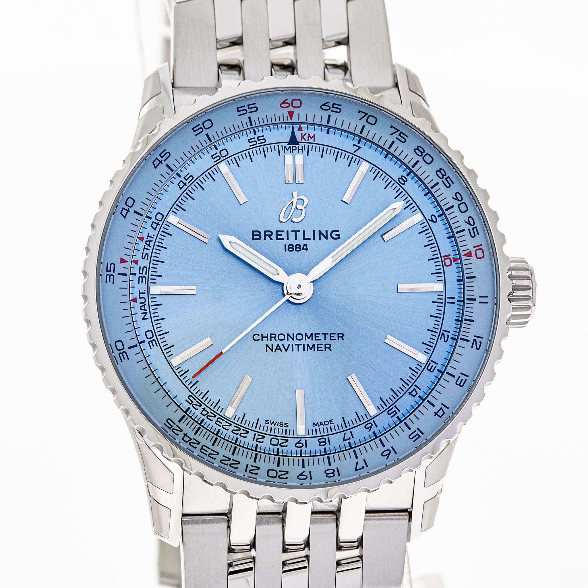 Thumbnail von Breitling Navitimer Automatic 41 Blue – A17329171C1A1 – NEW & UNWORN – 07/2025 Full Set