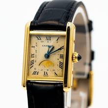 Thumbnail von Cartier Tank Louis Cartier Moonphase Louis Vintage </h1>