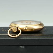 Thumbnail von A. Lange & Söhne Grosse Lange 1 18k Gold Qualität 1A Taschenuhr mit Zertifikat u. Etui 1890 Grosses kal. 45 Werk Gewicht 109g. </h1>