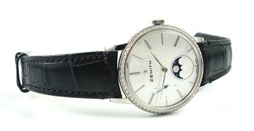 Thumbnail von Zenith Elite Lady Automatik Moonphase & Brillanten New Watch / Unworn