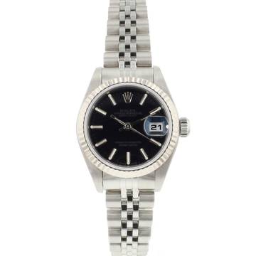  Rolex Lady-Datejust 26 Steel Jubilee Fluted Dark Blue Dial Service '25 </h1> 