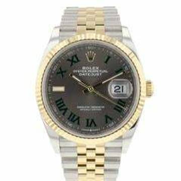  Rolex Datejust 36 Steel / Gold Jubilee Fluted Wimbledon </h1> 